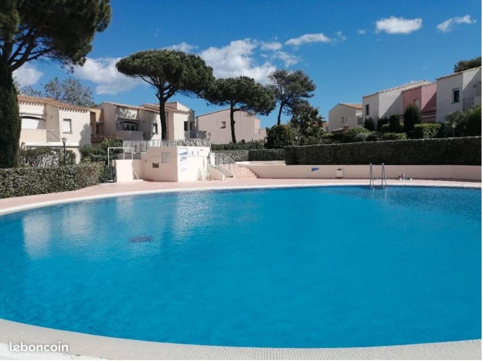 Cap D'Agde Port Lano T2 Clim, Piscine, Tennis Et Parking Exterior foto